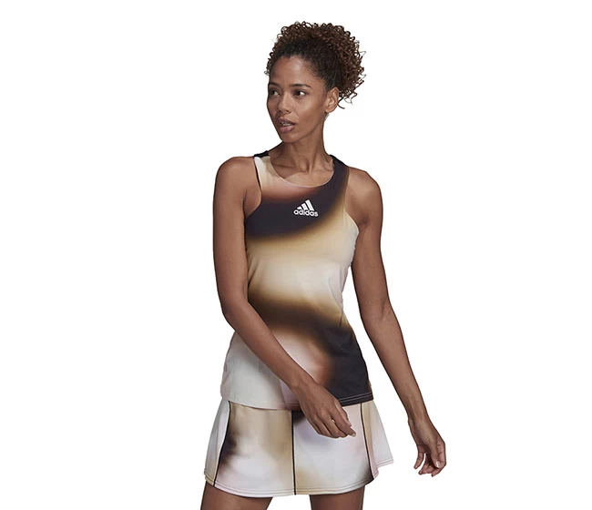 Adidas Melbourne Y-Tank (W) (White/Black) 3 Adidas Melbourne Y-Tank (W) (White/Black)