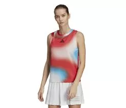 Adidas Melbourne Match Tank (W) (White/Red)