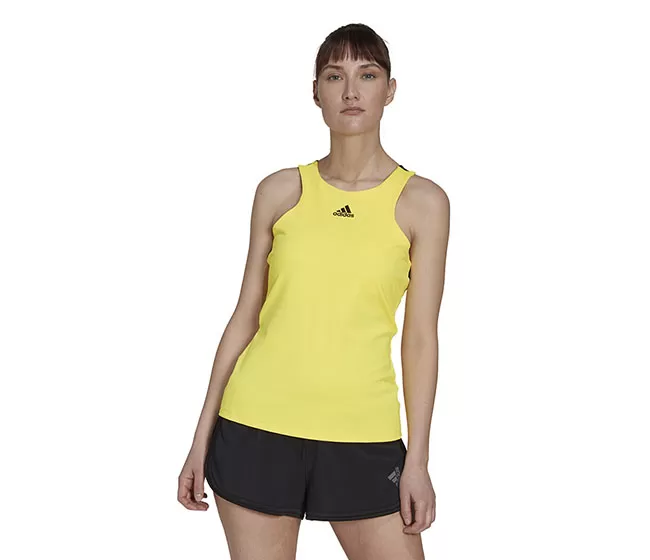 Adidas Y-Tank (W) (Yellow) 3 Adidas Y-Tank (W) (Yellow)