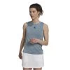Adidas Match Tank (W) (Light Blue) 2 Adidas Match Tank (W) (Light Blue) -Pickleball Shop CAWK6P BLU 1