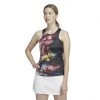Adidas Melbourne Y-Tank (W) (Black/Multicolor) -Pickleball Shop CAWK7A BLK 1
