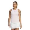 Adidas Premium Clubhouse Tank (W) (Clear Pink) -Pickleball Shop CAWK7G PNK 1