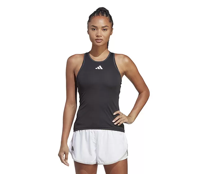 Adidas Club Tank (W) (Black) 3 Adidas Club Tank (W) (Black)