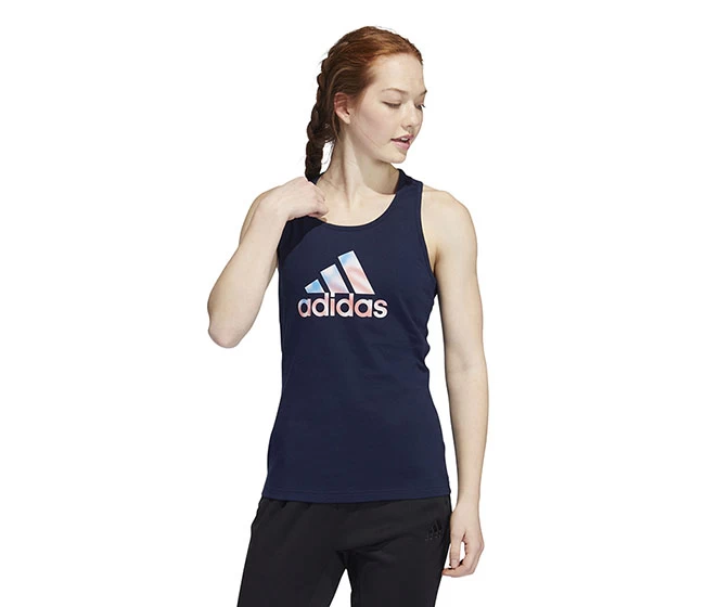 Adidas Americana Graphic Tank (W) (Navy) 3 Adidas Americana Graphic Tank (W) (Navy)