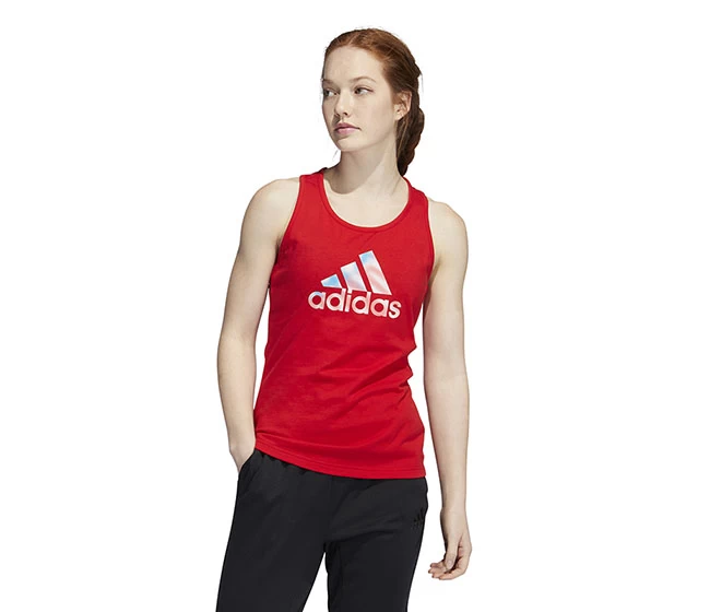 Adidas Americana Graphic Tank (W) (Red) 3 Adidas Americana Graphic Tank (W) (Red)