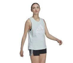Adidas Essentials Big Logo Tank (W) (Light Blue)