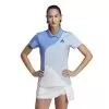 Adidas Premium Clubhouse Pique Polo (W) (Blue Fusion) 2 Adidas Premium Clubhouse Pique Polo (W) (Blue Fusion) -Pickleball Shop CAWP30 BLU 1