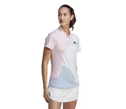 Adidas Premium Clubhouse Pique Polo (W) (Clear Pink)