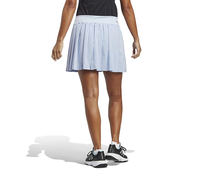 Adidas Premium Clubhouse Pleated Skirt (W) (Blue Dawn) 4 Adidas Premium Clubhouse Pleated Skirt (W) (Blue Dawn) - Image 2