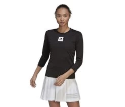 Adidas Paris Long Sleeve Tee (W) (Black)