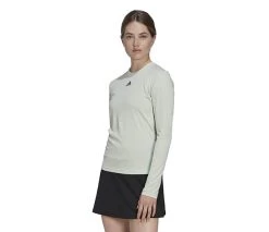 Adidas Freelift Long Sleeve Top (W) (Green)