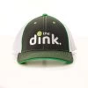 The Dink Trucker Flexfit Cap (U) (Grey/Lime)