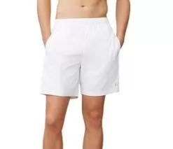 FILA Essentials 7" Hardcourt II Shorts (M) (White)