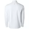 FILA Essentials Quarter Zip Pullover (M) (White) -Pickleball Shop CFMJ21 WHT 1