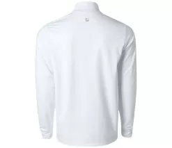 FILA Essentials Quarter Zip Pullover (M) (White)