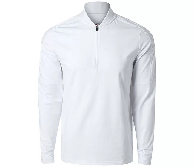 FILA Essentials Quarter Zip Pullover (M) (White) 4 FILA Essentials Quarter Zip Pullover (M) (White) - Image 2