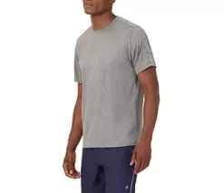 FILA Essentials Heathered Mesh Crew (M) (Grey)