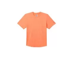 FILA Pickleball Scallop Hem Heathered Tee (M) (Orange)