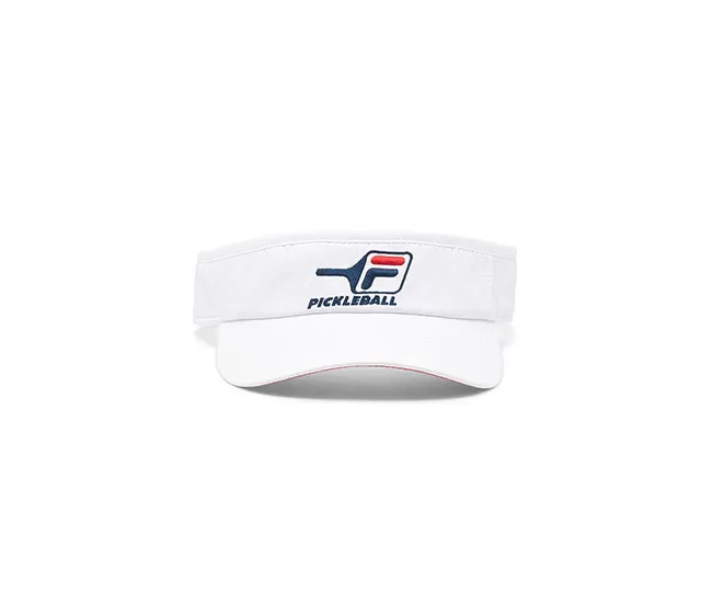 FILA Pickleball Visor (U) (White) 3 FILA Pickleball Visor (U) (White)