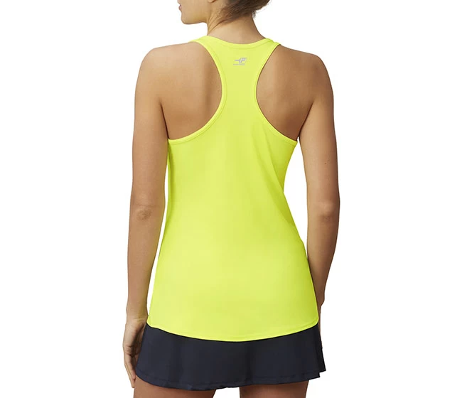 FILA Pickleball Racerback Tank (W) (Yellow) 4 FILA Pickleball Racerback Tank (W) (Yellow) - Image 2