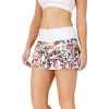 FILA Pickleball Tiered Printed Skort (W) (Multicolor Floral) -Pickleball Shop CFPWS1 MULTI 1