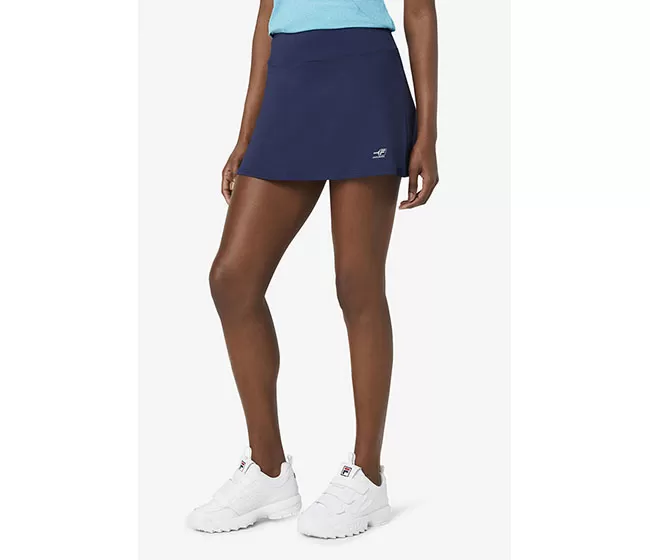 FILA Pickleball Flounce Skort (W) (Navy) 3 FILA Pickleball Flounce Skort (W) (Navy)