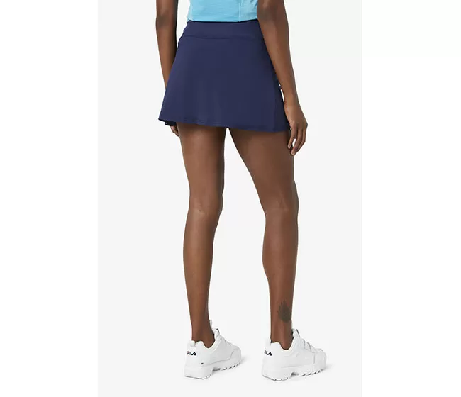 FILA Pickleball Flounce Skort (W) (Navy) 4 FILA Pickleball Flounce Skort (W) (Navy) - Image 2
