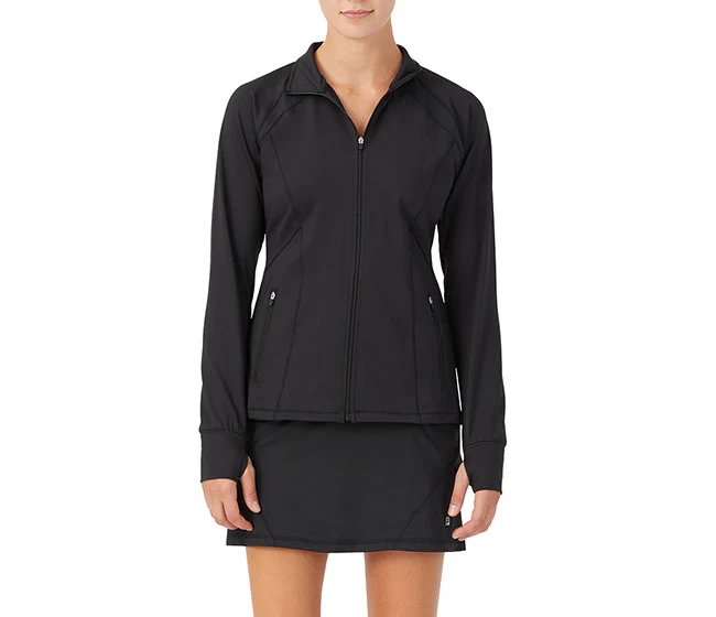 FILA Essentials Jacket (W) (Black) 3 FILA Essentials Jacket (W) (Black)