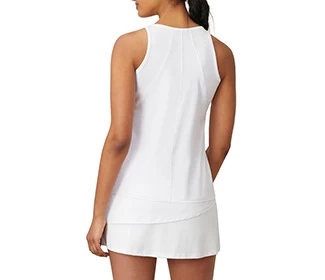 FILA Essentials Full Coverage Tank (W) (White) 4 FILA Essentials Full Coverage Tank (W) (White) - Image 2