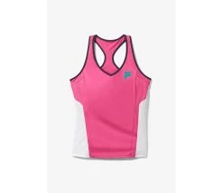 FILA Bevans Day Break Racerback Tank (W) (Pink/White)
