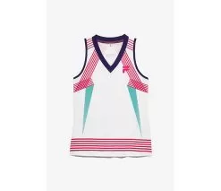 FILA Bevans Full Coverage Tank (W) (White)