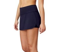 FILA Essentials Tie Break Skort (W) (Navy)