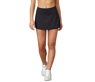 FILA Essentials Tie Break Skort (W) (Black) 3 FILA Essentials Tie Break Skort (W) (Black)