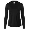 FILA Essentials UV Blocker Long Sleeve Top (W) (Black) -Pickleball Shop CFWT15 BLK 1