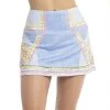 Lucky In Love Long Blossom Skirt (W) (Light Denim) -Pickleball Shop CLL001 BLU