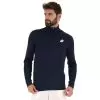 Lotto Core Sweat Half Zip (M)(Navy) -Pickleball Shop CLMHZ1 NVY 1