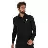 Lotto Core Sweat Half Zip (M)(Black) -Pickleball Shop CLMHZ2 BLK