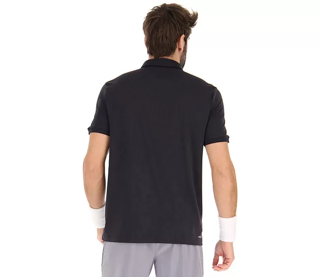 Lotto Squadra II Polo (M)(Black) 4 Lotto Squadra II Polo (M)(Black) - Image 2