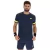 Lotto Superrapida Pickleball V Tee (M) (Dark Denim) 1 Lotto Superrapida Pickleball V Tee (M) (Dark Denim) -Pickleball Shop CLMTB7 NVY 1
