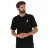 Lotto Core Tee (M)(Black) -Pickleball Shop CLMTC2 BLK
