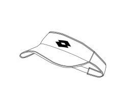 Lotto Performance Visor (W) (White)
