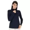 Lotto Core Sweat 1/4 Zip (W)(Navy)