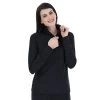 Lotto Core Sweat 1/4 Zip (W)(Black) 2 Lotto Core Sweat 1/4 Zip (W)(Black) -Pickleball Shop CLWJA7 BLK