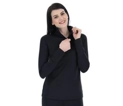Lotto Core Sweat 1/4 Zip (W)(Black)