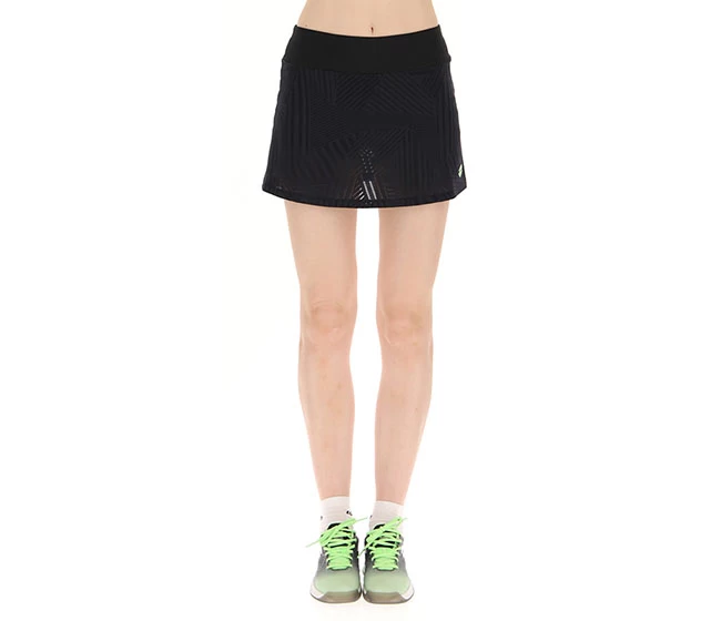 Lotto Superrapida Pickleball V Skirt (W) (Black) 3 Lotto Superrapida Pickleball V Skirt (W) (Black)