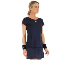 Lotto Superrapida Pickleball V Tee (W) (Navy)