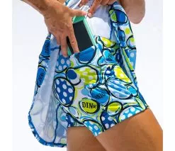 Pickleball Bella Dink 1 A-Line Skort (W) (Blue) -Pickleball Shop CPBE1A BLU 3