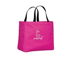 Live, Love, Pickleball Tote (Pink)