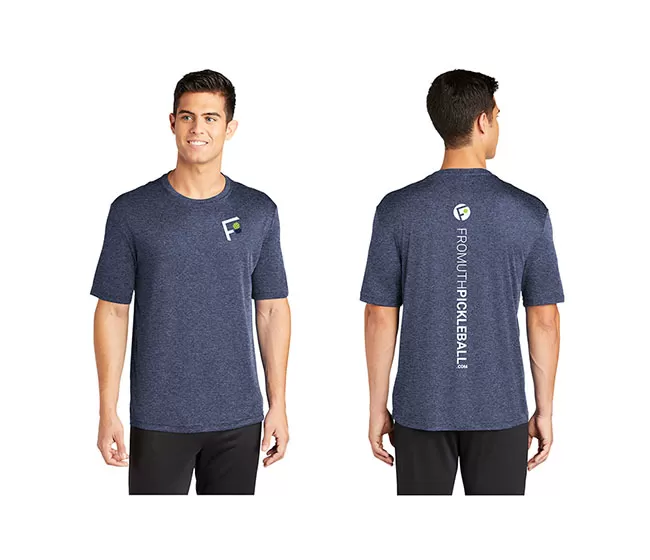 Fromuth Pickleball Vertical Logo Competitor Tee (M) 3 Fromuth Pickleball Vertical Logo Competitor Tee (M)