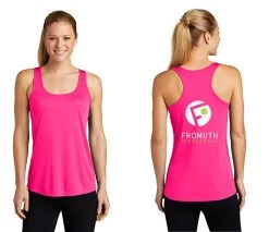 Fromuth Pickleball Circle Logo Racerback (W)